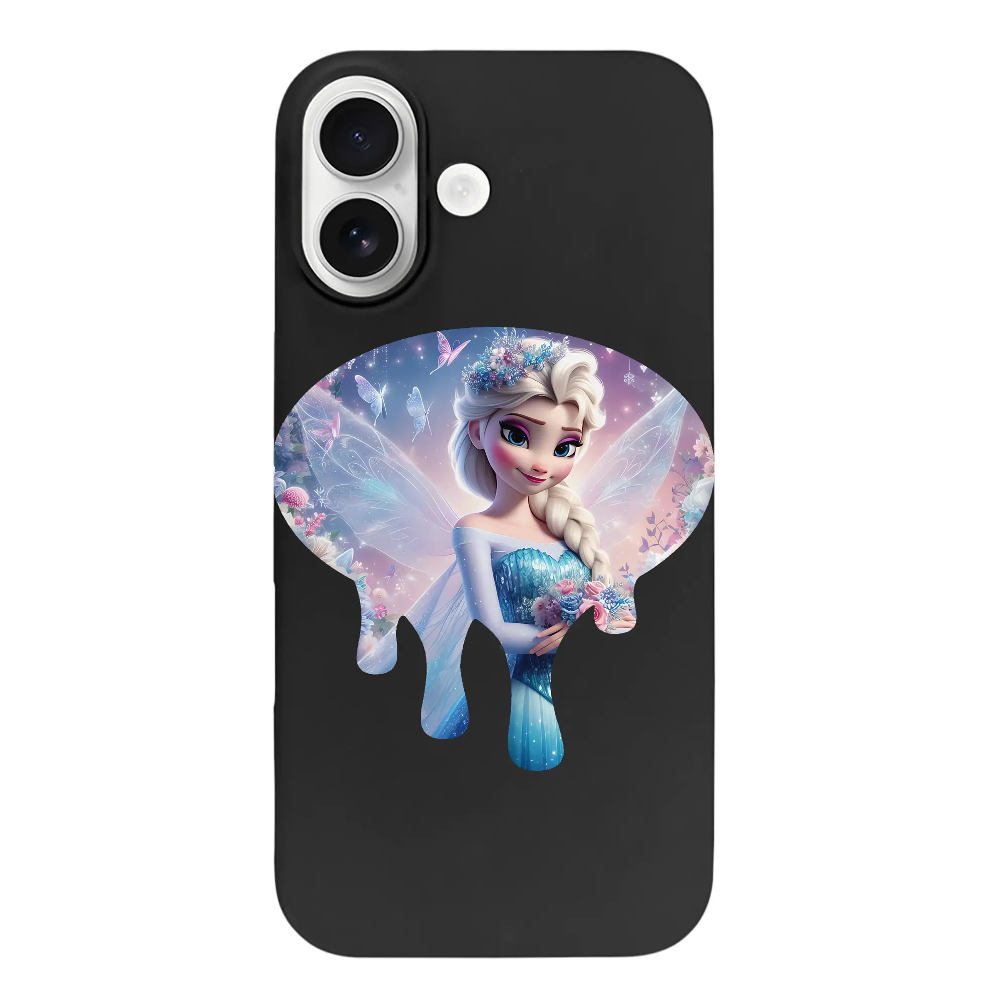 アナと雪の女王(Frozen) グッズ エルサ(Elsa) - iPhone 17 シリーズ シリコンケース 薄型 耐衝撃 指紋防止 ソフトタッチカバー 精密フィット 傷防止 保護ケース iPhone 17/17 Air/17 Pro/17 Pro Max 対応